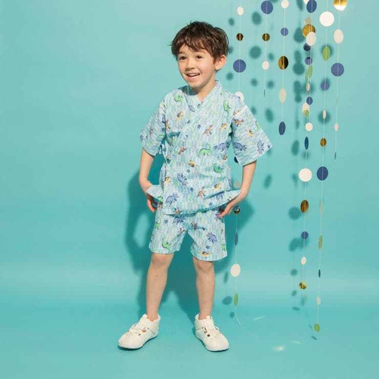 サックス | 【キッズ】甚平 | ブランシェス