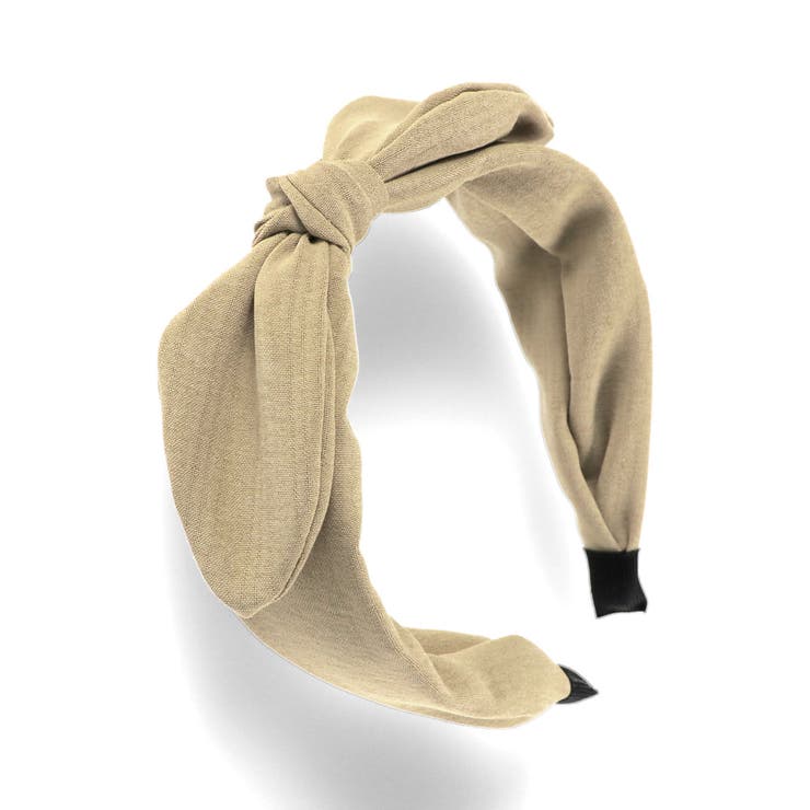 ベージュ | リボンカチューシャ | ブランシェス