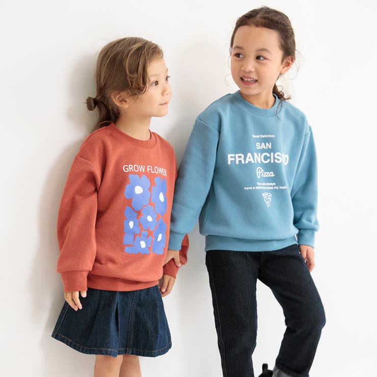 【DRC】あったかグラフィック裏起毛トレーナー スウェット | ブランシェス | 詳細画像41 