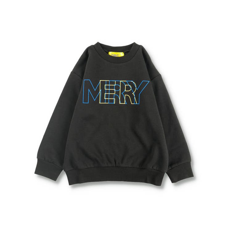 チャコールグレー | 【DRC】あったかグラフィック裏起毛トレーナー スウェット | ブランシェス