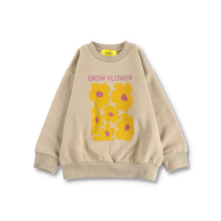 93ベージュ | 【DRC】あったかグラフィック裏起毛トレーナー スウェット | ブランシェス