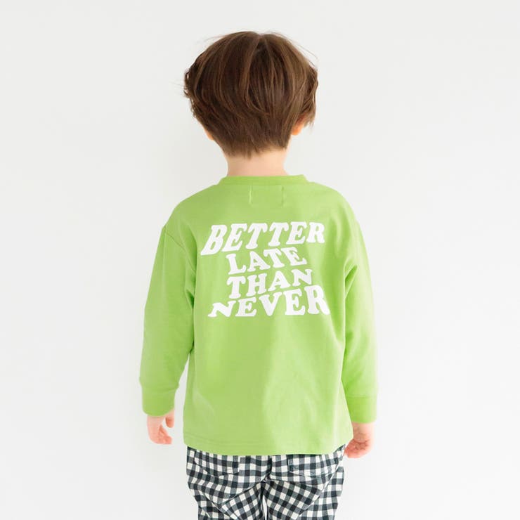 【WEB限定/DRC】綿100％bコレグラフィック長袖Tシャツ ロンT | ブランシェス | 詳細画像26 
