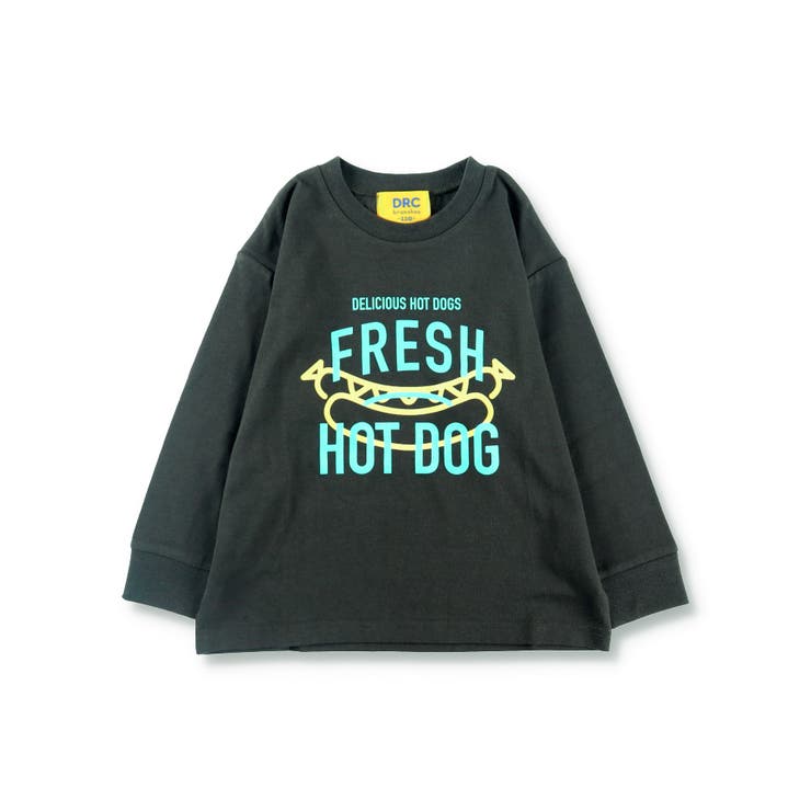 6 | 【WEB限定/DRC】綿100％bコレグラフィック長袖Tシャツ ロンT | ブランシェス