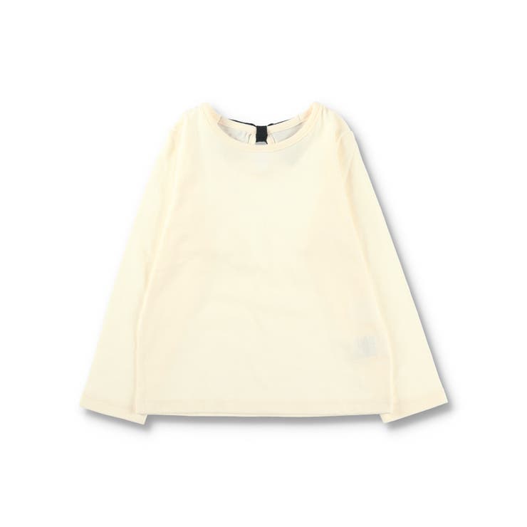 【WEB限定/DRC】綿100％バックリボンつき長袖Tシャツ ロンT | ブランシェス | 詳細画像2 