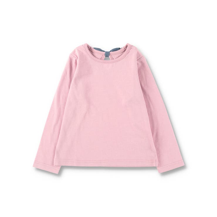 【WEB限定/DRC】綿100％バックリボンつき長袖Tシャツ ロンT | ブランシェス | 詳細画像7 