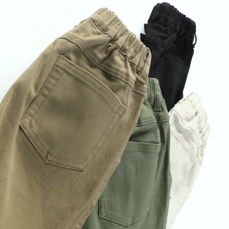 【WEB限定/DRC】スーパータックテーパードストレッチツイルパンツ | ブランシェス | 詳細画像10 