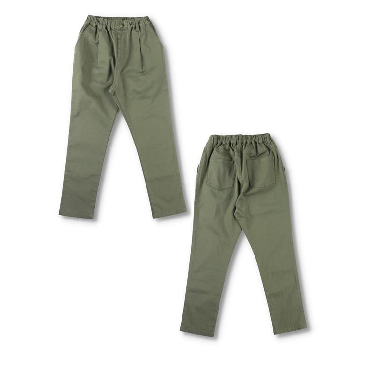 【WEB限定/DRC】スーパータックテーパードストレッチツイルパンツ | ブランシェス | 詳細画像12 