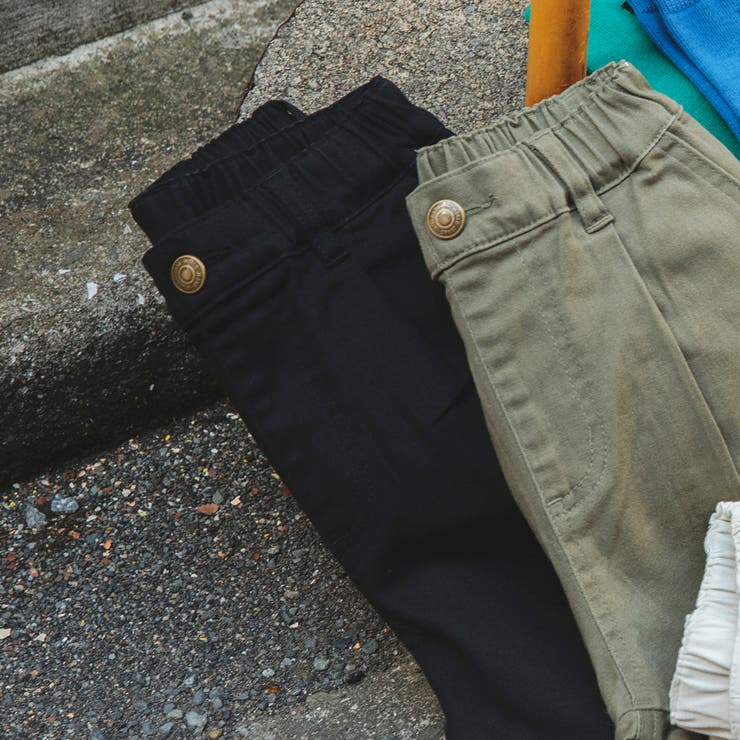 ブラック | 【WEB限定/DRC】スーパータックテーパードストレッチツイルパンツ | ブランシェス