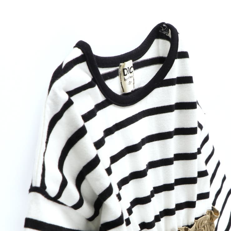 【WEB限定/DRC/お肌に嬉しい綿100％】ドッキング長袖ワンピース | ブランシェス | 詳細画像5 