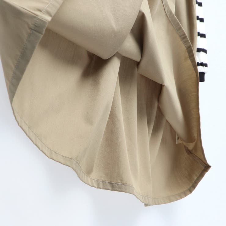 【WEB限定/DRC/お肌に嬉しい綿100％】ドッキング長袖ワンピース | ブランシェス | 詳細画像9 