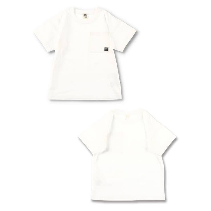オフホワイト | 【WEB限定/DRC/お肌に嬉しい綿100％】ポケット半袖Tシャツ | ブランシェス