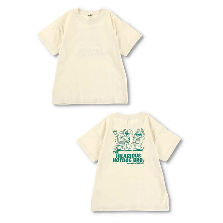 WEB限定/DRC/お肌に嬉しい綿100％】アソートグラフィック半袖Tシャツ