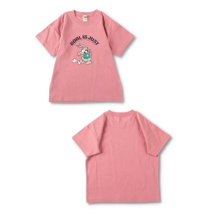 ローズピンク | 【WEB限定/DRC/お肌に嬉しい綿100％】アソートグラフィック半袖Tシャツ | ブランシェス