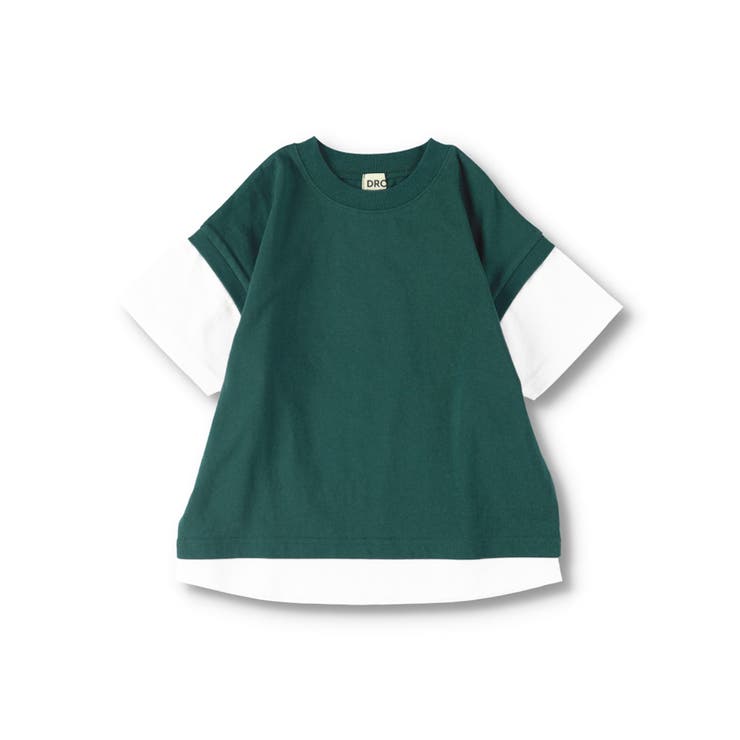 【WEB限定/DRC/お肌に嬉しい綿100％】ベストレイヤード半袖Tシャツ | ブランシェス | 詳細画像12 