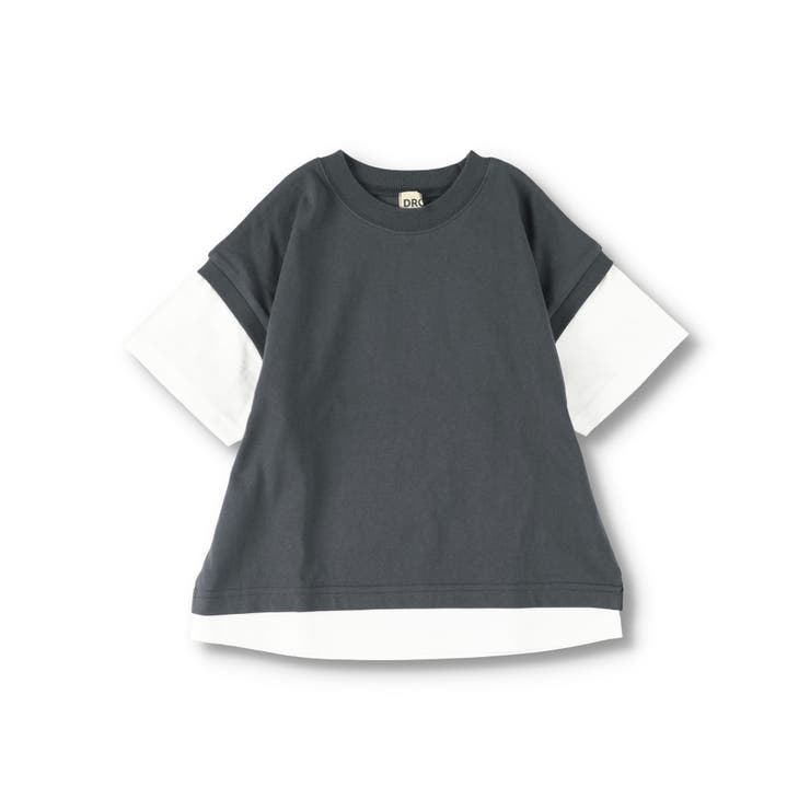 【WEB限定/DRC/お肌に嬉しい綿100％】ベストレイヤード半袖Tシャツ | ブランシェス | 詳細画像16 