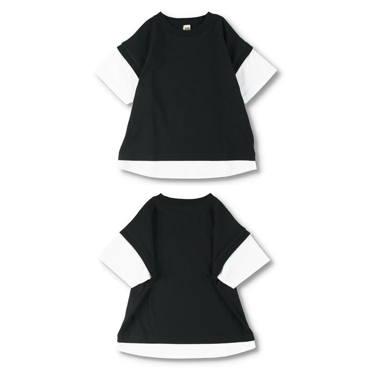 【WEB限定/DRC/お肌に嬉しい綿100％】ベストレイヤード半袖Tシャツ | ブランシェス | 詳細画像19 