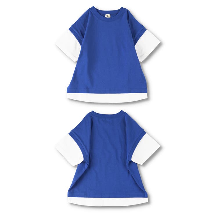 【WEB限定/DRC/お肌に嬉しい綿100％】ベストレイヤード半袖Tシャツ | ブランシェス | 詳細画像7 