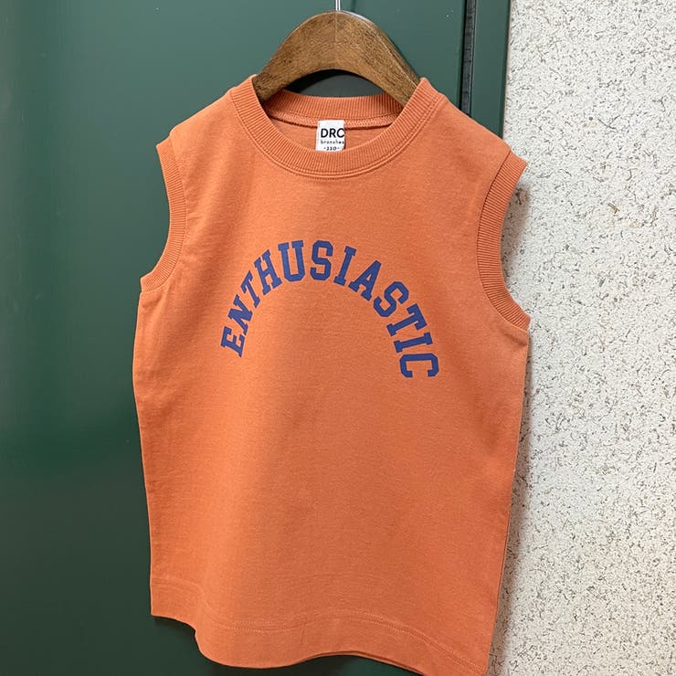 35:ロゴ-オレンジ | 【WEB限定/DRC/お肌に嬉しい綿100％】アソートグラフィックタンクトップ | ブランシェス