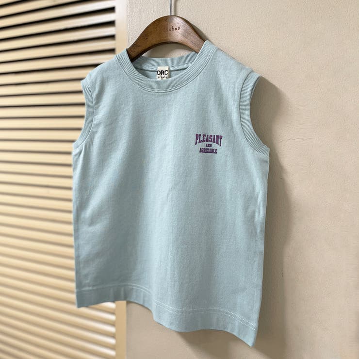 67:ワンポイント-ライトグリーン | 【WEB限定/DRC/お肌に嬉しい綿100％】アソートグラフィックタンクトップ | ブランシェス