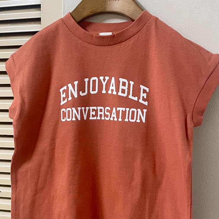 【WEB限定 DRC お肌に嬉しい綿100％】アソートロゴフレンチスリーブトップ… | ブランシェス | 詳細画像14 