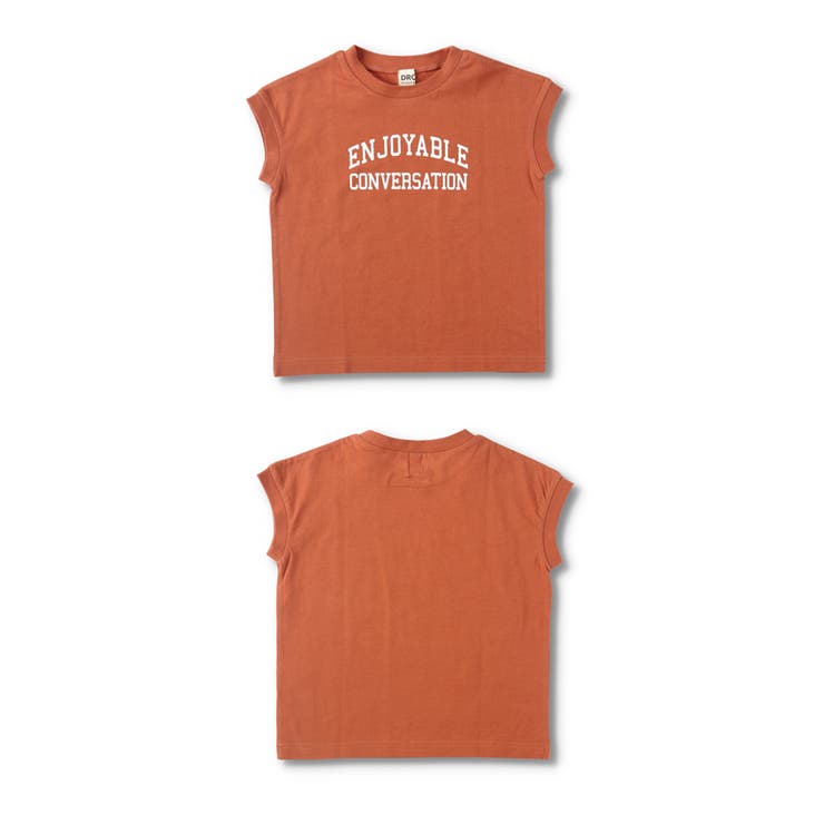 【WEB限定 DRC お肌に嬉しい綿100％】アソートロゴフレンチスリーブトップ… | ブランシェス | 詳細画像15 