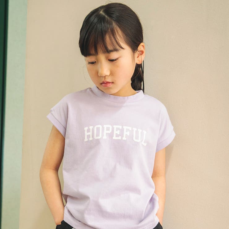 【WEB限定 DRC お肌に嬉しい綿100％】アソートロゴフレンチスリーブトップ… | ブランシェス | 詳細画像18 