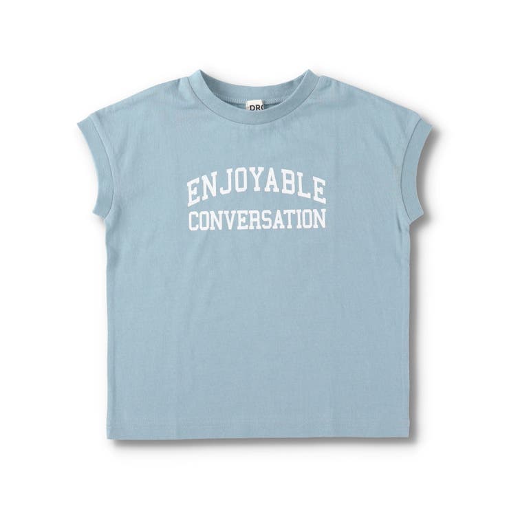 【WEB限定 DRC お肌に嬉しい綿100％】アソートロゴフレンチスリーブトップ… | ブランシェス | 詳細画像21 