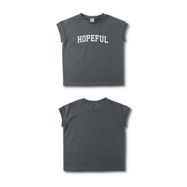 【WEB限定 DRC お肌に嬉しい綿100％】アソートロゴフレンチスリーブトップ… | ブランシェス | 詳細画像27 