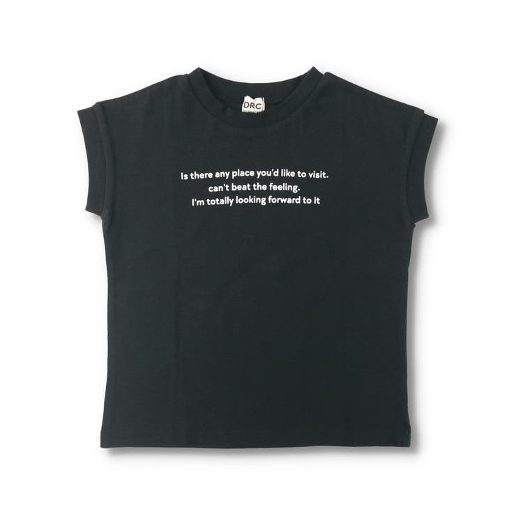 【WEB限定 DRC お肌に嬉しい綿100％】アソートロゴフレンチスリーブトップ… | ブランシェス | 詳細画像28 