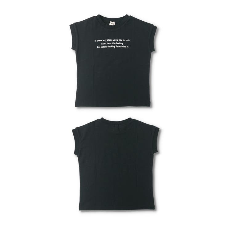 【WEB限定 DRC お肌に嬉しい綿100％】アソートロゴフレンチスリーブトップ… | ブランシェス | 詳細画像32 