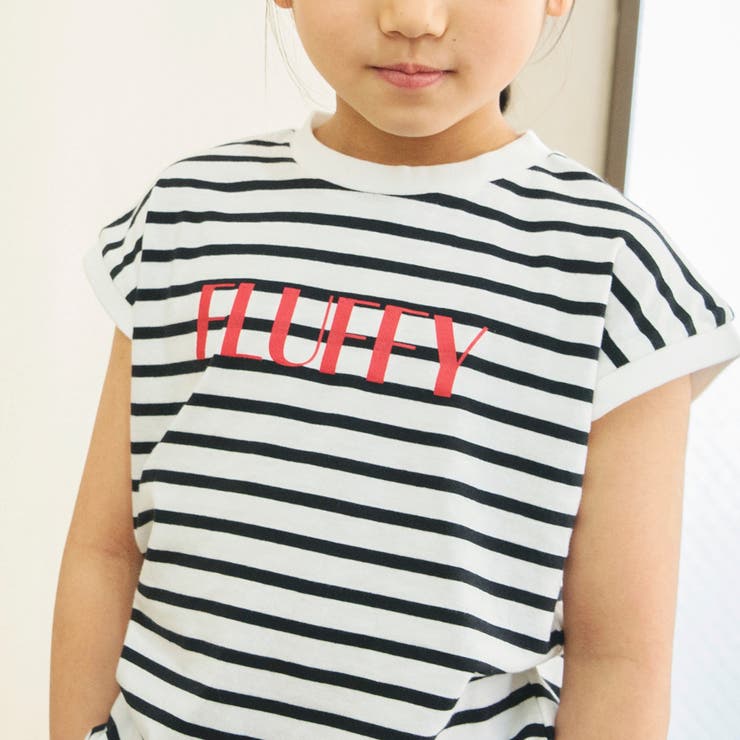 【WEB限定 DRC お肌に嬉しい綿100％】アソートロゴフレンチスリーブトップ… | ブランシェス | 詳細画像36 