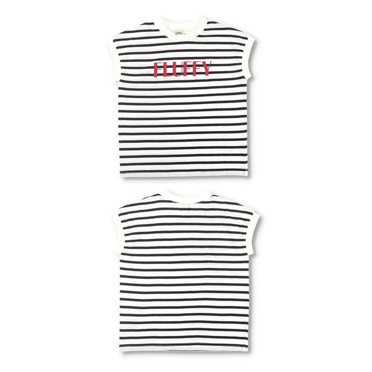 【WEB限定 DRC お肌に嬉しい綿100％】アソートロゴフレンチスリーブトップ… | ブランシェス | 詳細画像37 