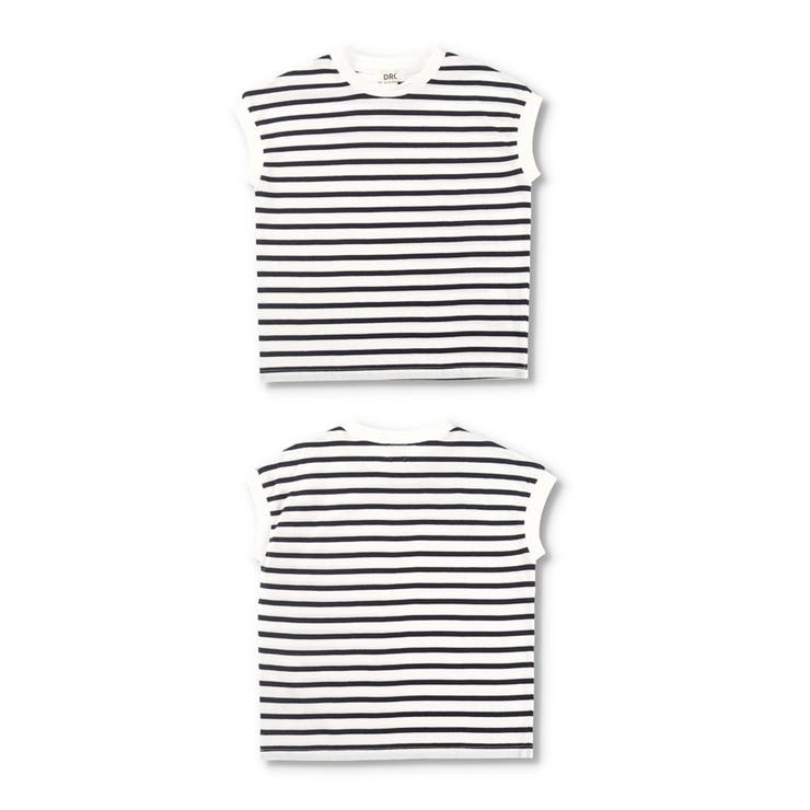 【WEB限定 DRC お肌に嬉しい綿100％】アソートロゴフレンチスリーブトップ… | ブランシェス | 詳細画像43 