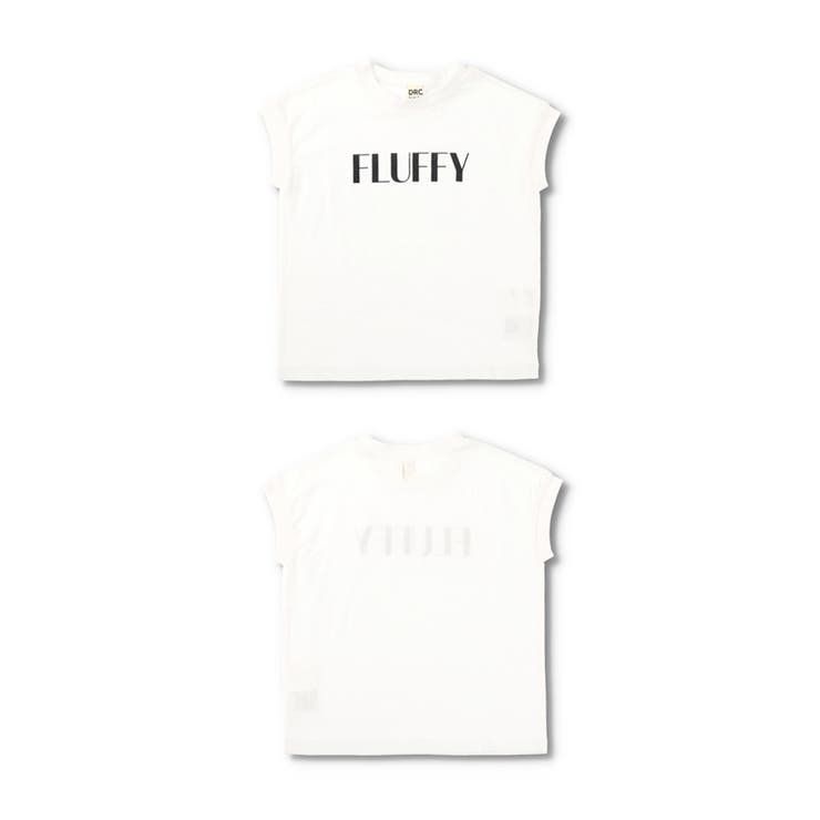 【WEB限定 DRC お肌に嬉しい綿100％】アソートロゴフレンチスリーブトップ… | ブランシェス | 詳細画像5 