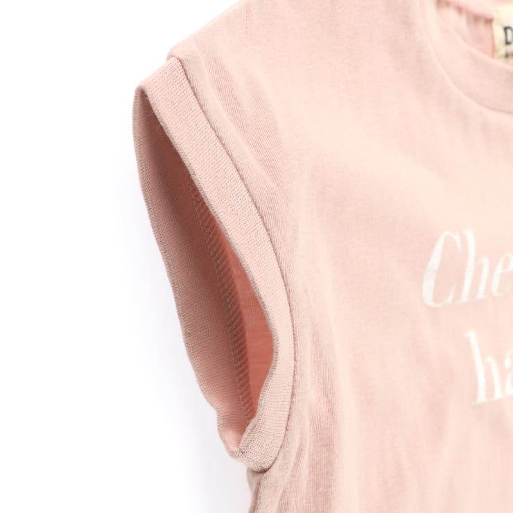 【WEB限定 DRC お肌に嬉しい綿100％】アソートロゴフレンチスリーブトップ… | ブランシェス | 詳細画像9 