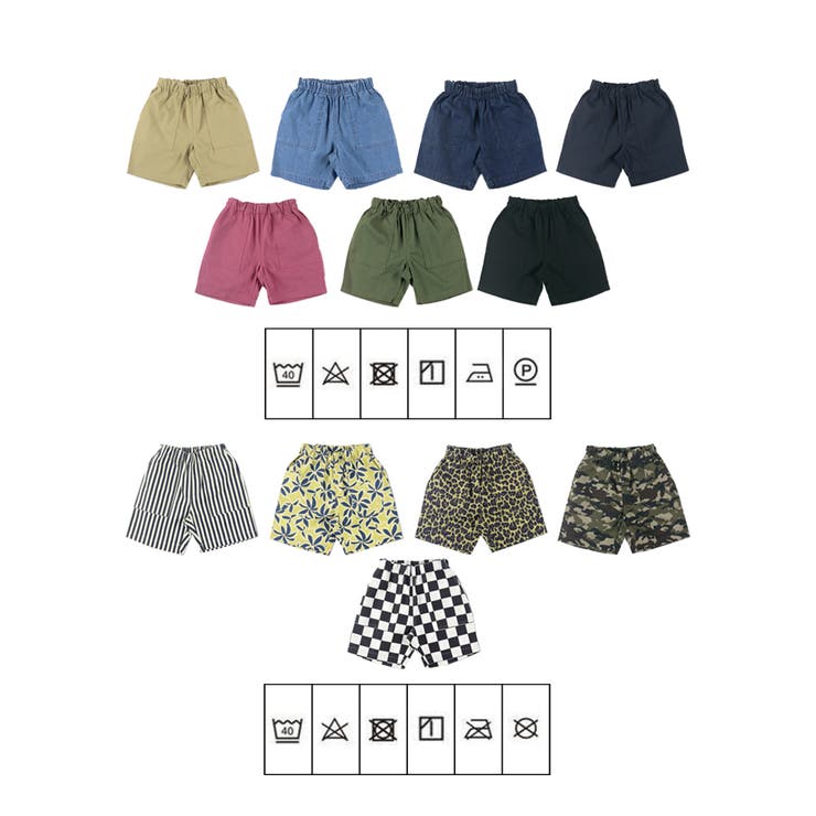 【WEB限定/DRC】カラバリハーフパンツ | ブランシェス | 詳細画像10 