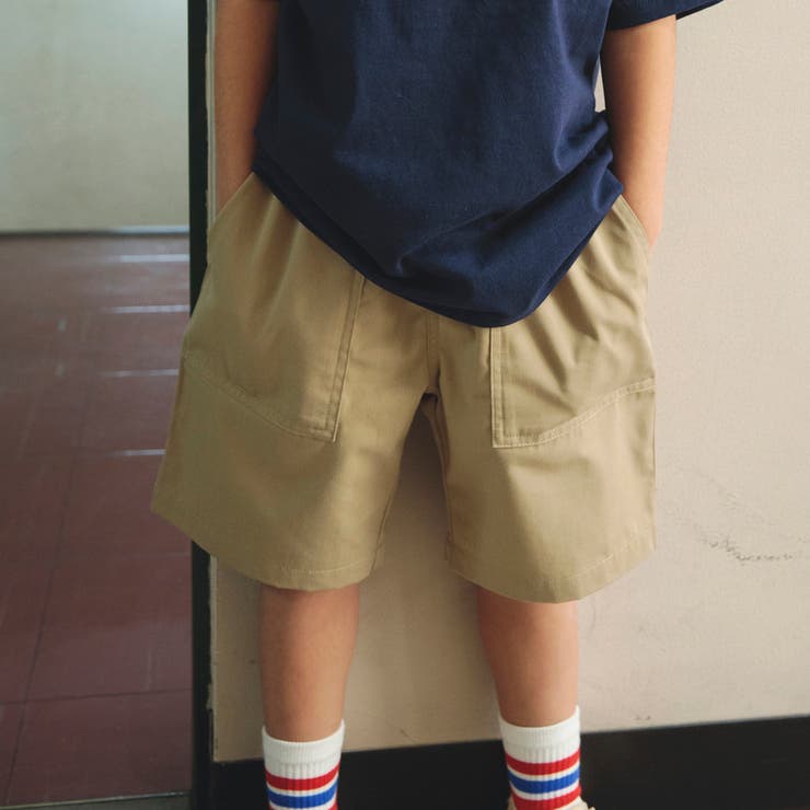 ベージュ | 【WEB限定/DRC】カラバリハーフパンツ | ブランシェス