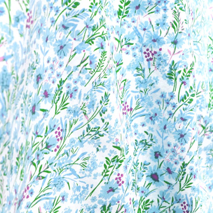 【WEB限定/DRC/綿100％】総柄ノースリーブワンピース | ブランシェス | 詳細画像12 