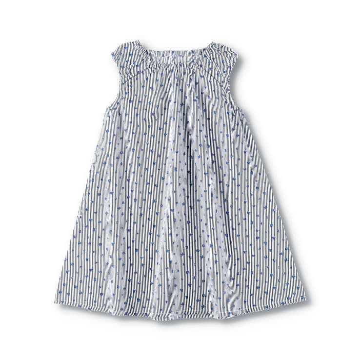 【WEB限定/DRC/綿100％】総柄ノースリーブワンピース | ブランシェス | 詳細画像14 