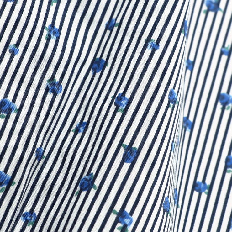 【WEB限定/DRC/綿100％】総柄ノースリーブワンピース | ブランシェス | 詳細画像18 