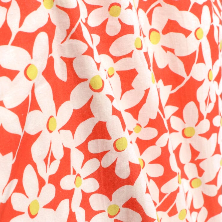 【WEB限定/DRC/綿100％】総柄ノースリーブワンピース | ブランシェス | 詳細画像24 