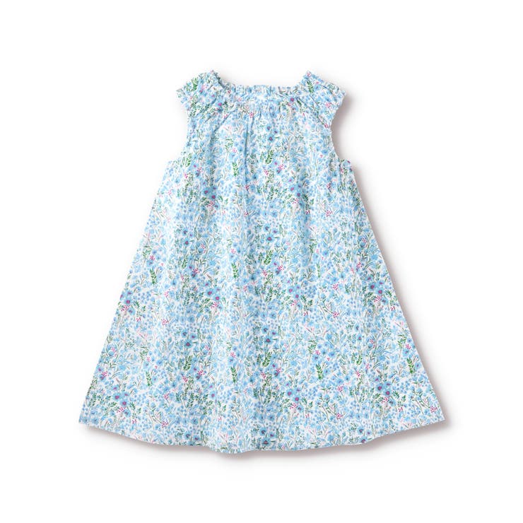 【WEB限定/DRC/綿100％】総柄ノースリーブワンピース | ブランシェス | 詳細画像5 