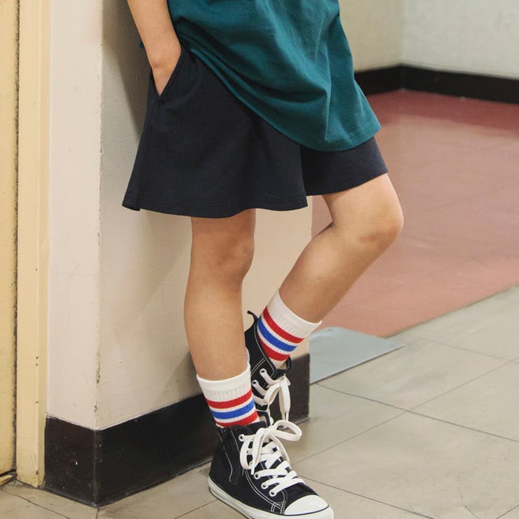 ブラック | 【WEB限定/DRC/ストレッチ天竺】1分丈スカッツ | ブランシェス