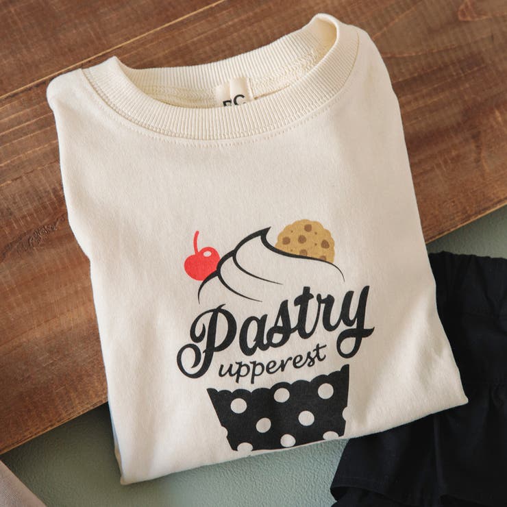 サンデー・アイボリー | 【DRC/お肌に嬉しい綿100％】ガールズアソートグラフィック長袖Tシャツ | ブランシェス