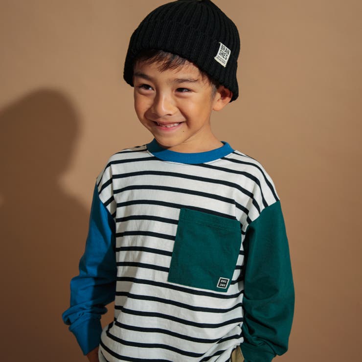 【WEB限定/DRC/お肌に嬉しい綿100％】ポケット長袖Tシャツ | ブランシェス | 詳細画像23 
