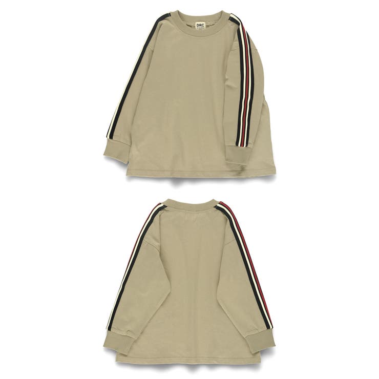 BIGシルエット袖ライン長袖Tシャツ | ブランシェス | 詳細画像15 