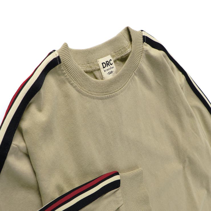 BIGシルエット袖ライン長袖Tシャツ | ブランシェス | 詳細画像8 