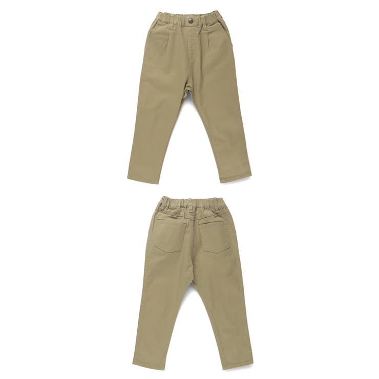 【WEB限定/DRC】スーパータックテーパードストレッチツイルパンツ | ブランシェス | 詳細画像10 