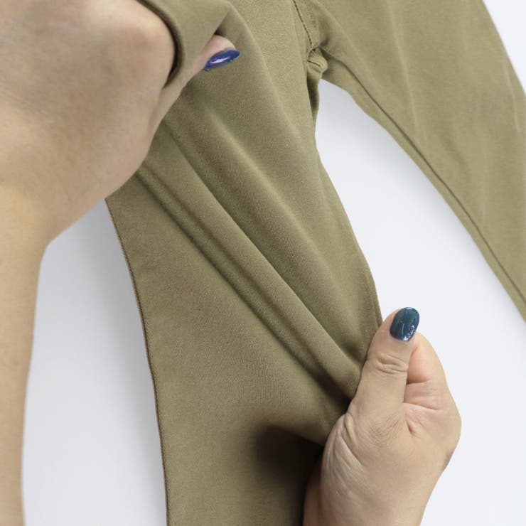 【WEB限定/DRC】スーパータックテーパードストレッチツイルパンツ | ブランシェス | 詳細画像8 