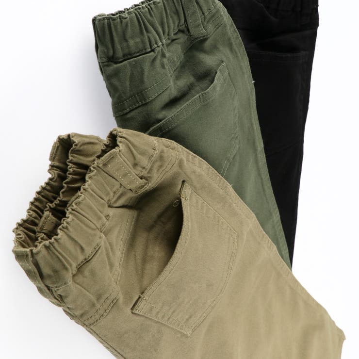 【WEB限定/DRC】スーパータックテーパードストレッチツイルパンツ | ブランシェス | 詳細画像9 